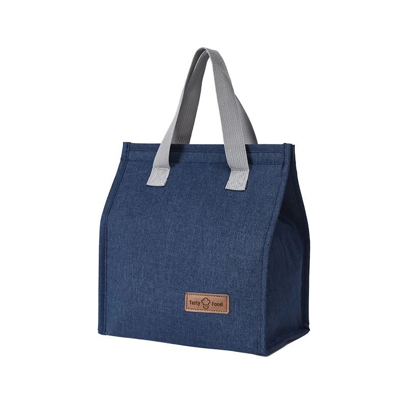 Runhui Portable Lunch Bag Waterproof Insulated Cooler Bag Large Food Picnic Lunch Bag for Women Girl Children